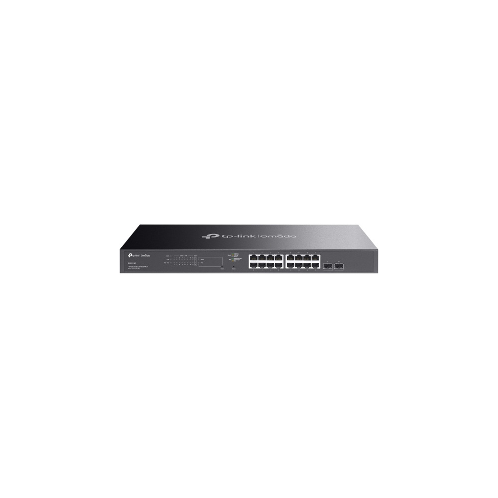 TP-LINK SG2218P OMADA 18-PORT MANAGED GIGABIT RACK SWITCH, POE+(16), SFP(2), 150W, 5YR - Image 1