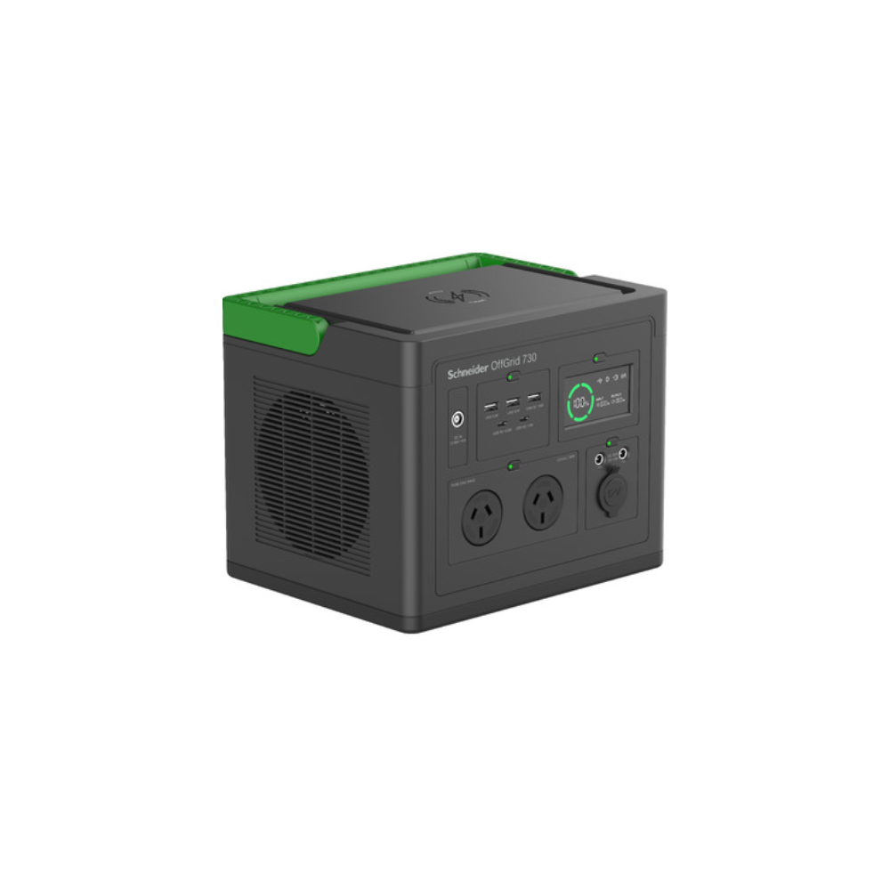APC PPS730-AZ SCHNEIDER OFFGRID PORTABLE POWER STATION 730, 738WH LI-ION, 2 AU, SINEWAVE - Image 1