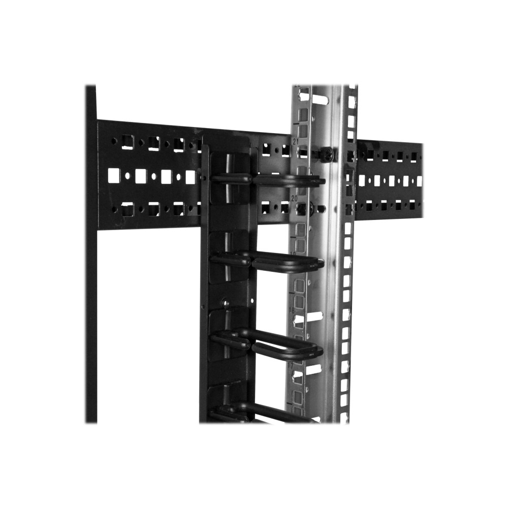 StarTech CMVER40UD VERTICAL CABLE ORGANIZER WITH D-RING HOOKS - 0U - 6 FT. 2YR - Image 6