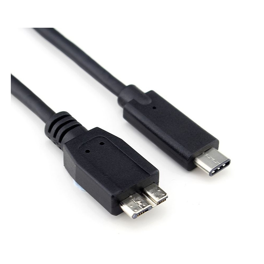 Astrotek AT-USB31CM30MICROBM-1 USB-C 3.1 Type-C Male to USB 3.0 Micro USB B Male Cable 1m - Image 1
