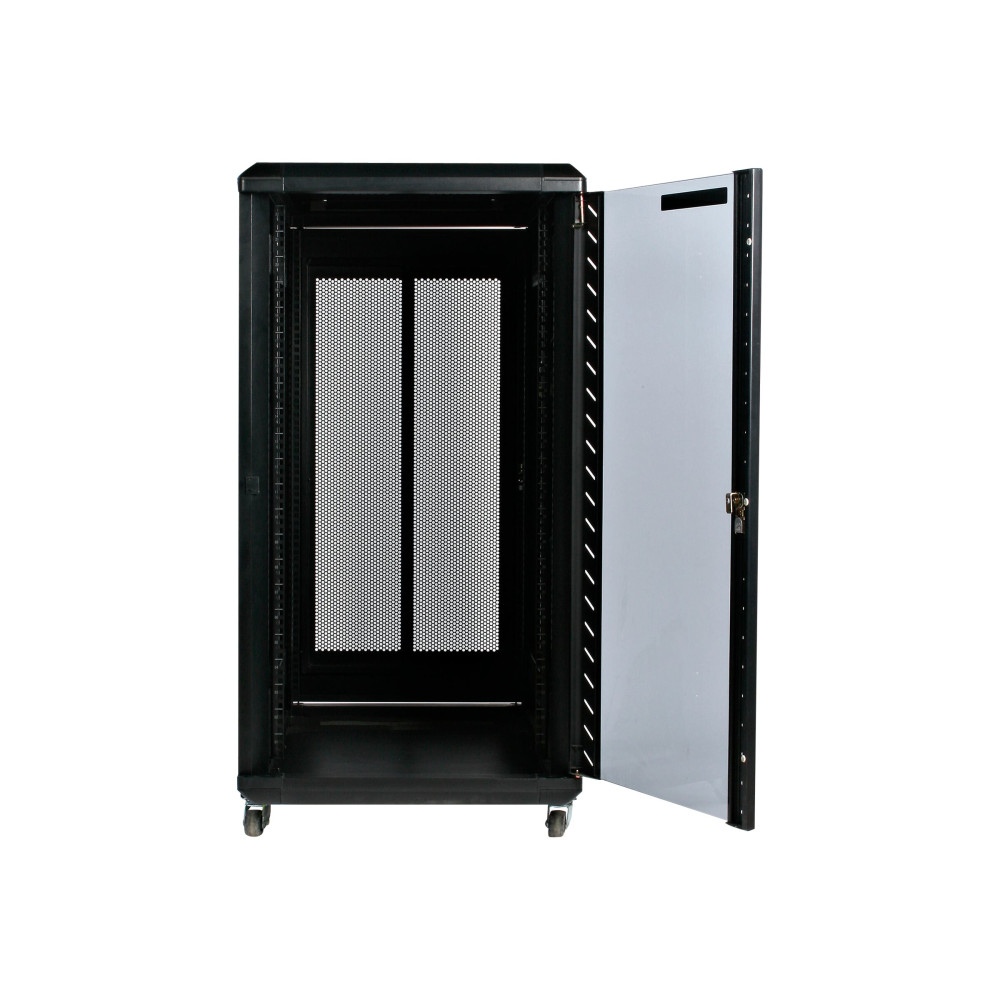 StarTech RK2236BKF 22U 36" KNOCK-DOWN SERVER RACK CABINET - Image 1