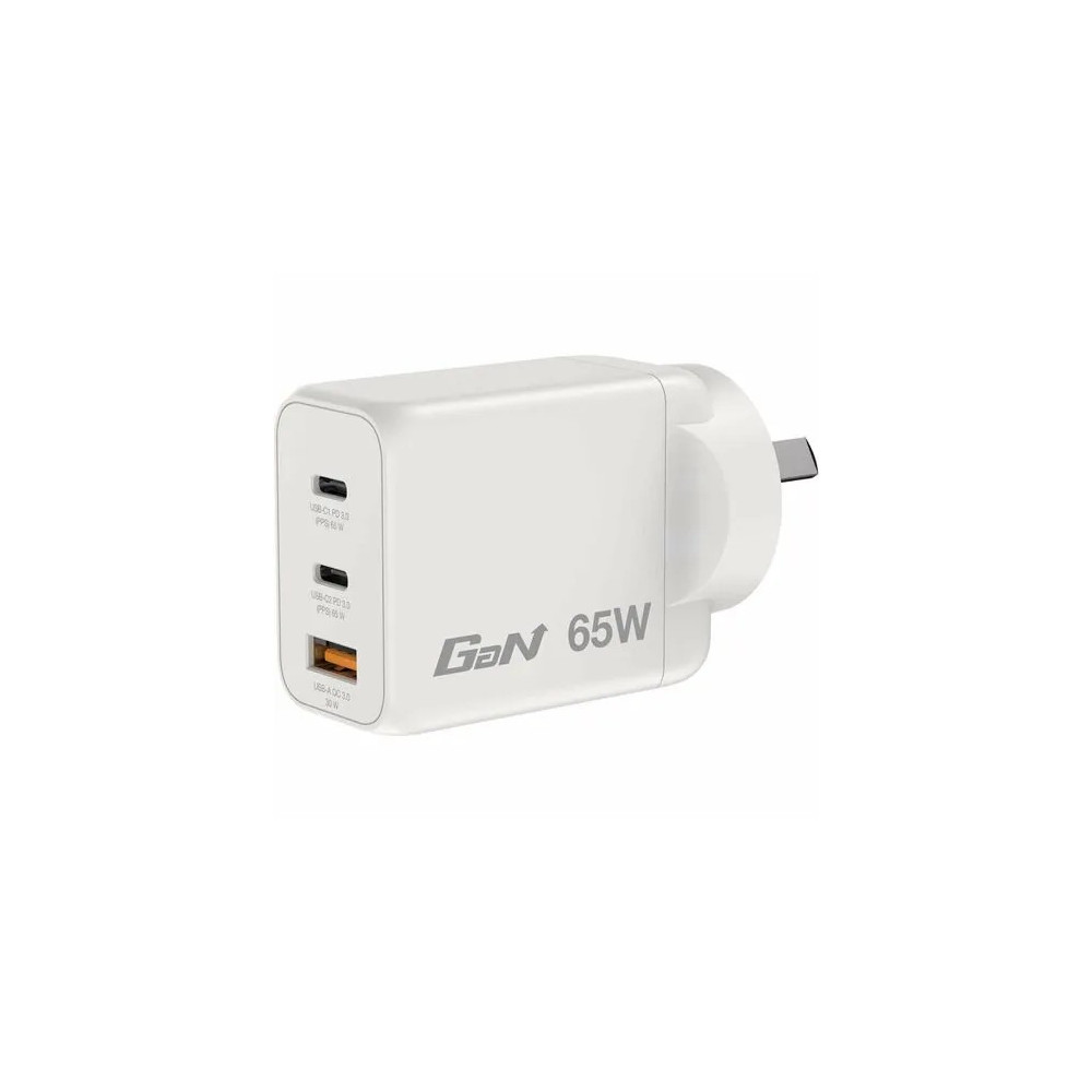 Verbatim 67016 GAN CHARGER 3 PORT 65W USB A/C - Image 5