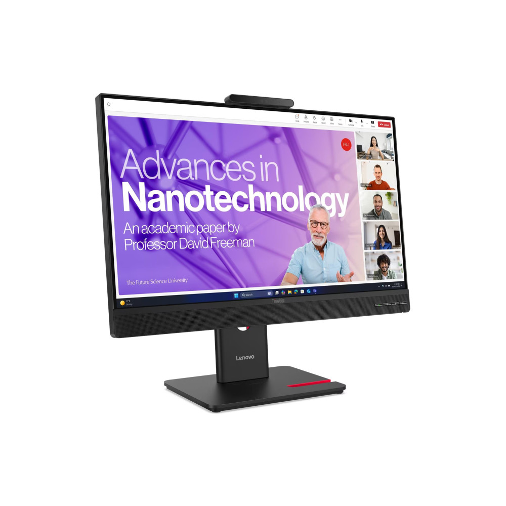 Lenovo 64B6MAR1AU T24-4V 23.8" WLED IPS FHD(16:9) DP, HDMI, VGA, USB(3), USBC PVT H/ADJ SPKR WCAM 3YR - Image 2