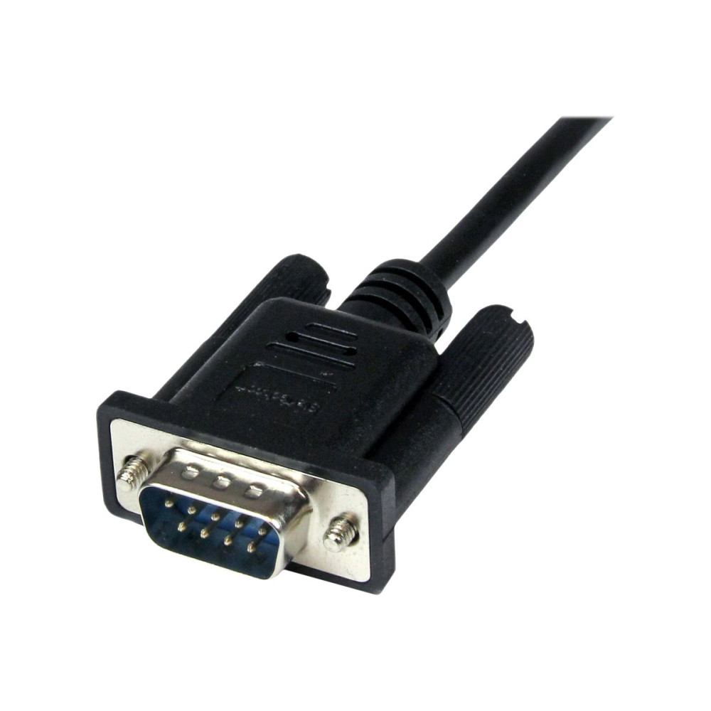 StarTech SCNM9FM1MBK 1M DB9 RS232 SERIAL NULL MODEM CABLE F/M