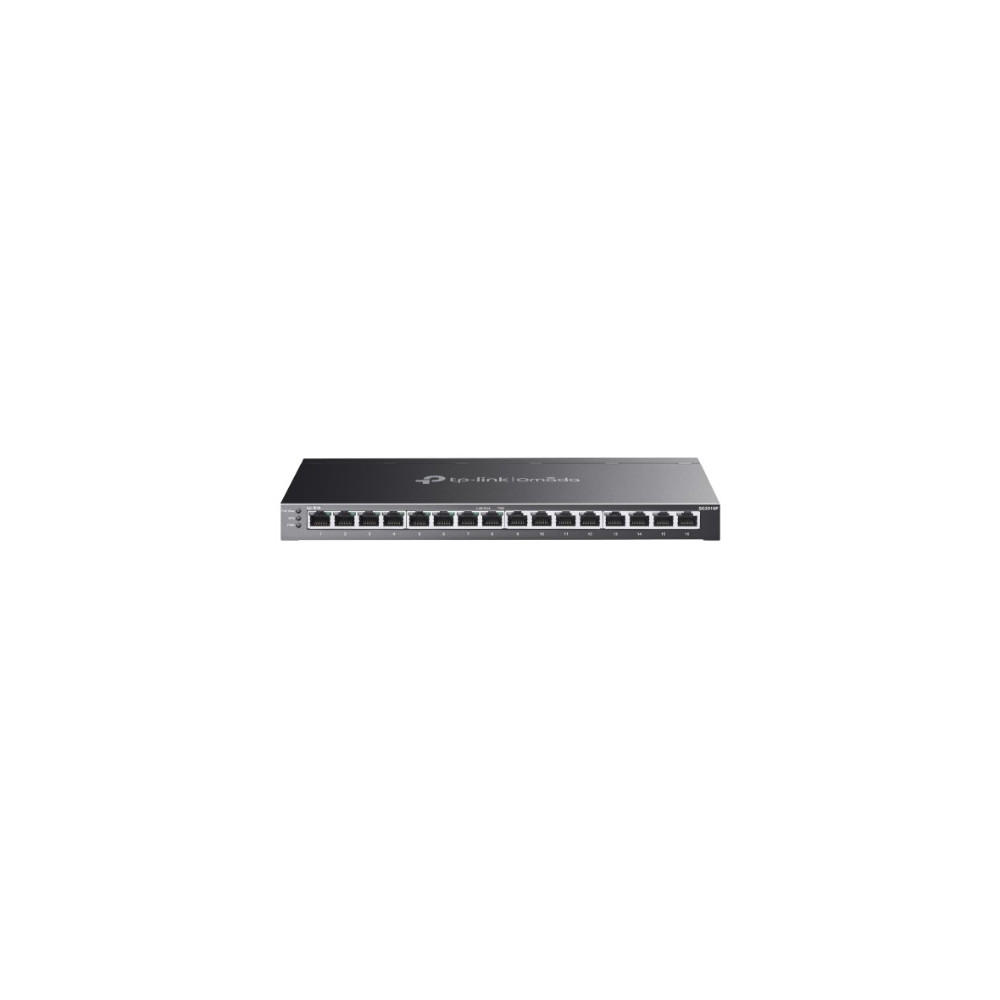 TP-LINK SG2016P OMADA 16-PORT MANAGED GIGABIT DESKTOP SWITCH, POE+(8), 120W, 5YR - Image 1