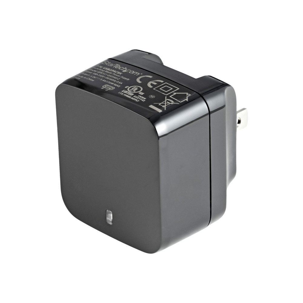 StarTech USB2PACBK DUAL PORT USB WALL CHARGER 17W/3.4A TRAVEL CHARGER 110V/220V 2YR - Image 13