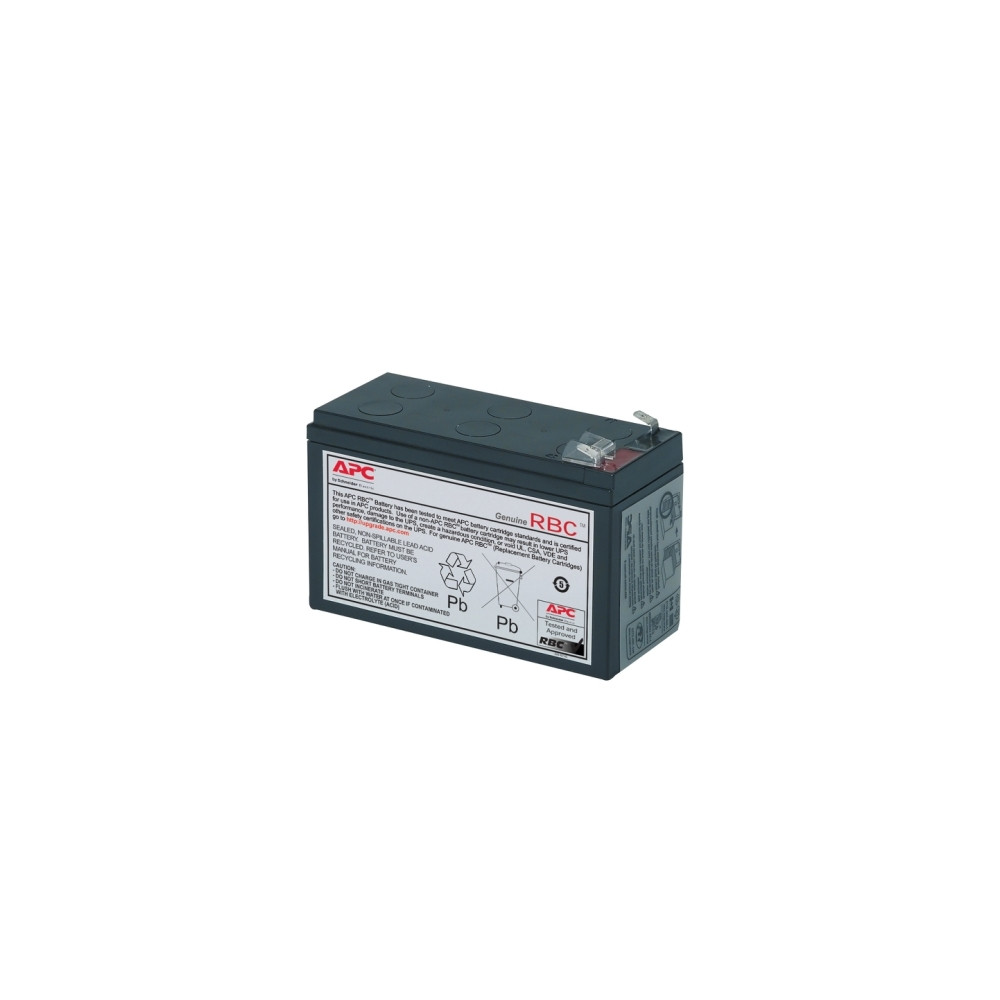 APC RBC17 Replacement Battery Cartridge #17, Suitable For BE650G1, BE750G, BR700G, BE850M2, BE850G2, BX850M, BE650G, BN600, BN700MC, BN900M - Image 1