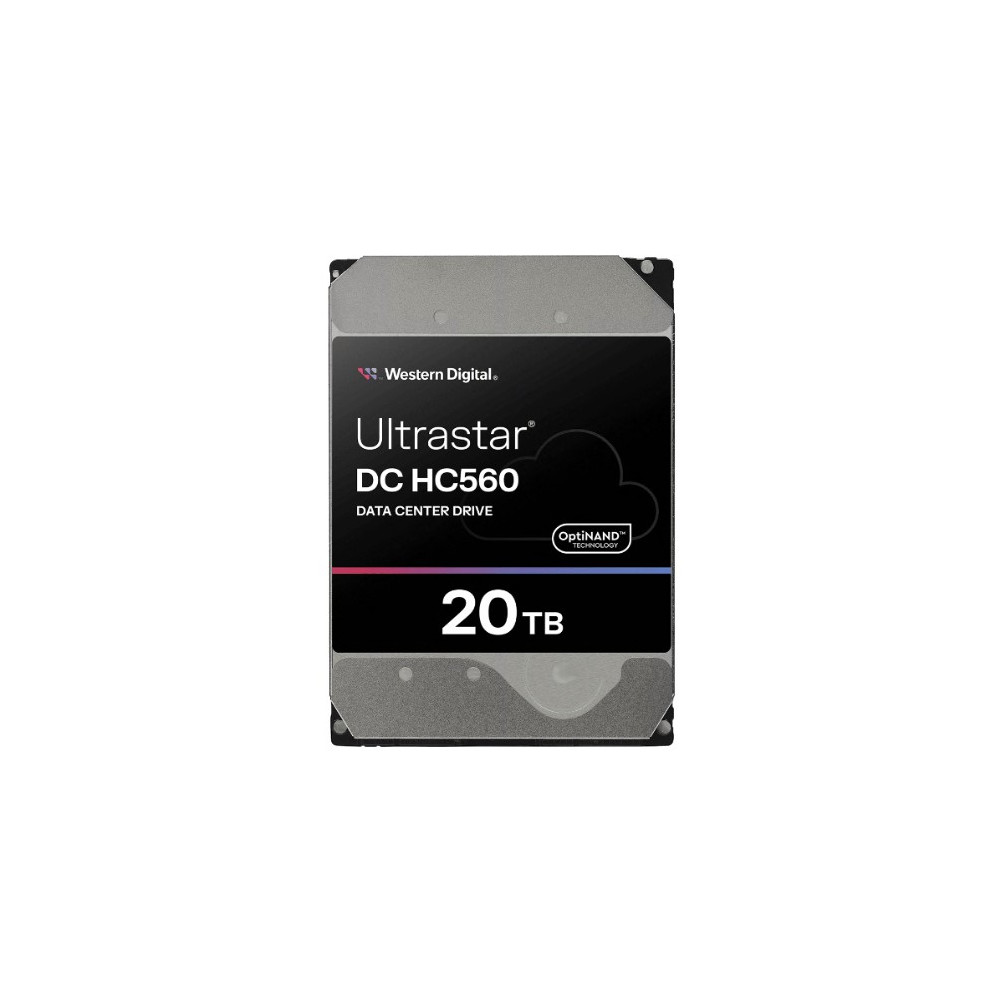 Western Digital 0F38785 WD Ultrastar 20TB 3.5" Enterprise HDD SATA 512MB 7200RPM 512E TCG P3 DC HC560 24x7 Server 2.5mil hrs MTBF (WUH722020ALE6L4) - Image 1