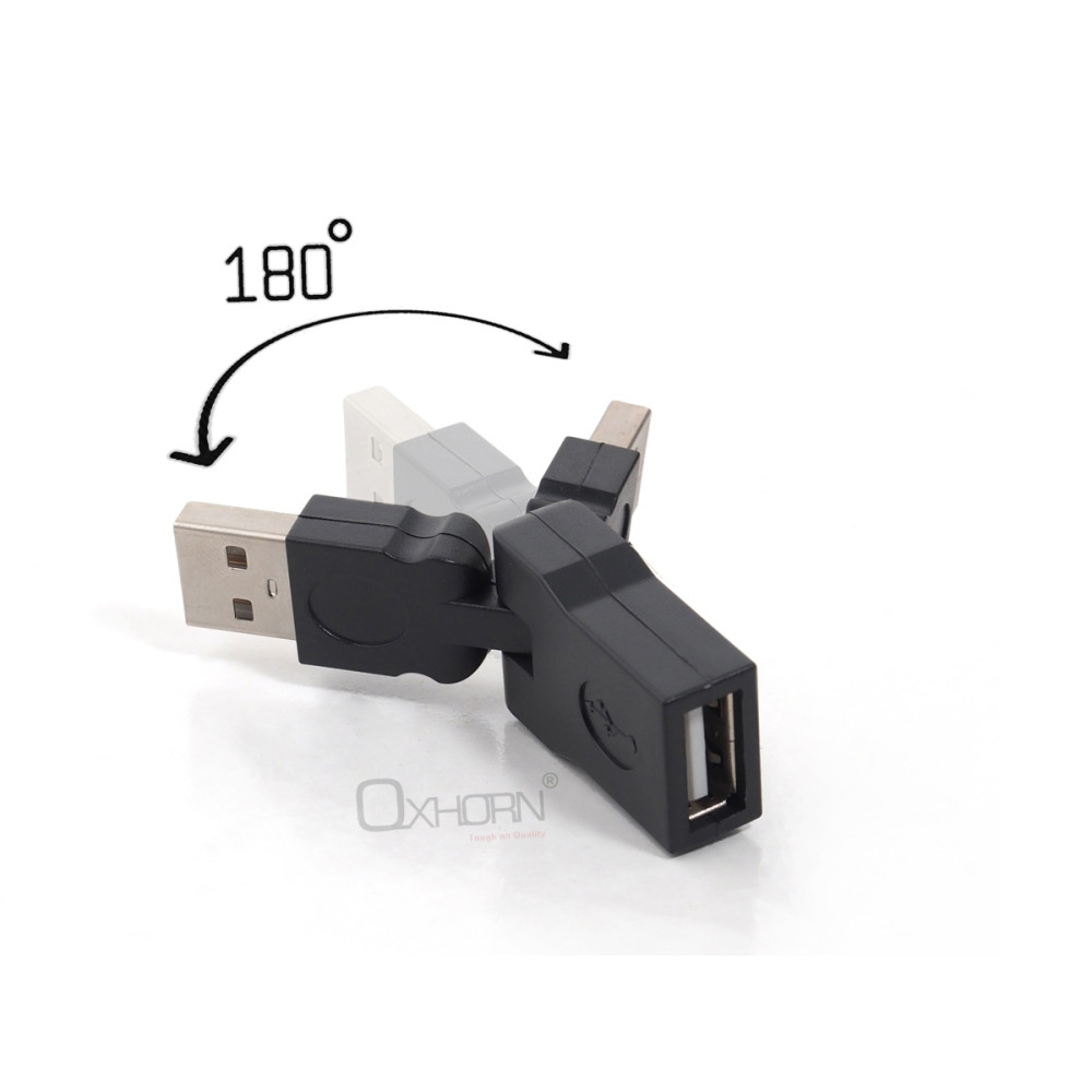 oxhorn ACBOXHADUAF180 USB 180 rotation Adapter - Image 2