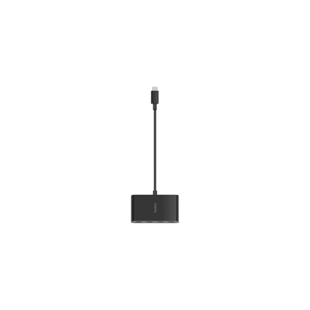 Belkin AVC018BTBK Connect USB-C 4-Port Hub, Adapter Dongle, 4xUSB-C Ports & 100W PD Max 10Gbps Data Transfer Mac/Chromebook - 4 Total USB Port(s) - PC, ChromeOS, Mac, iPadOS - Image 5