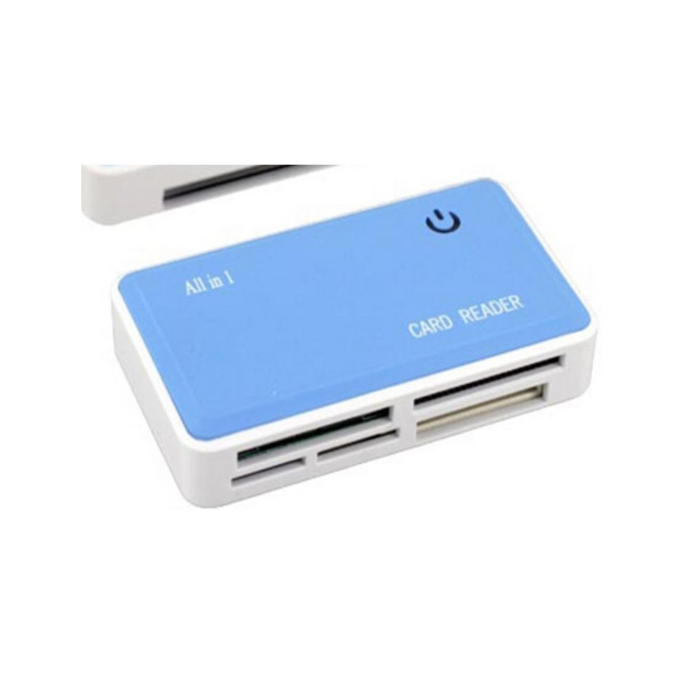 Astrotek AT-VCR-448 USB Card Reader Hub for CF I CF IIXD Micro Driver SD SDHC Mini SD MMC RS-MMC MS MS DUO MS PRO DUO Mini Stick T-Flash M2 - Image 1