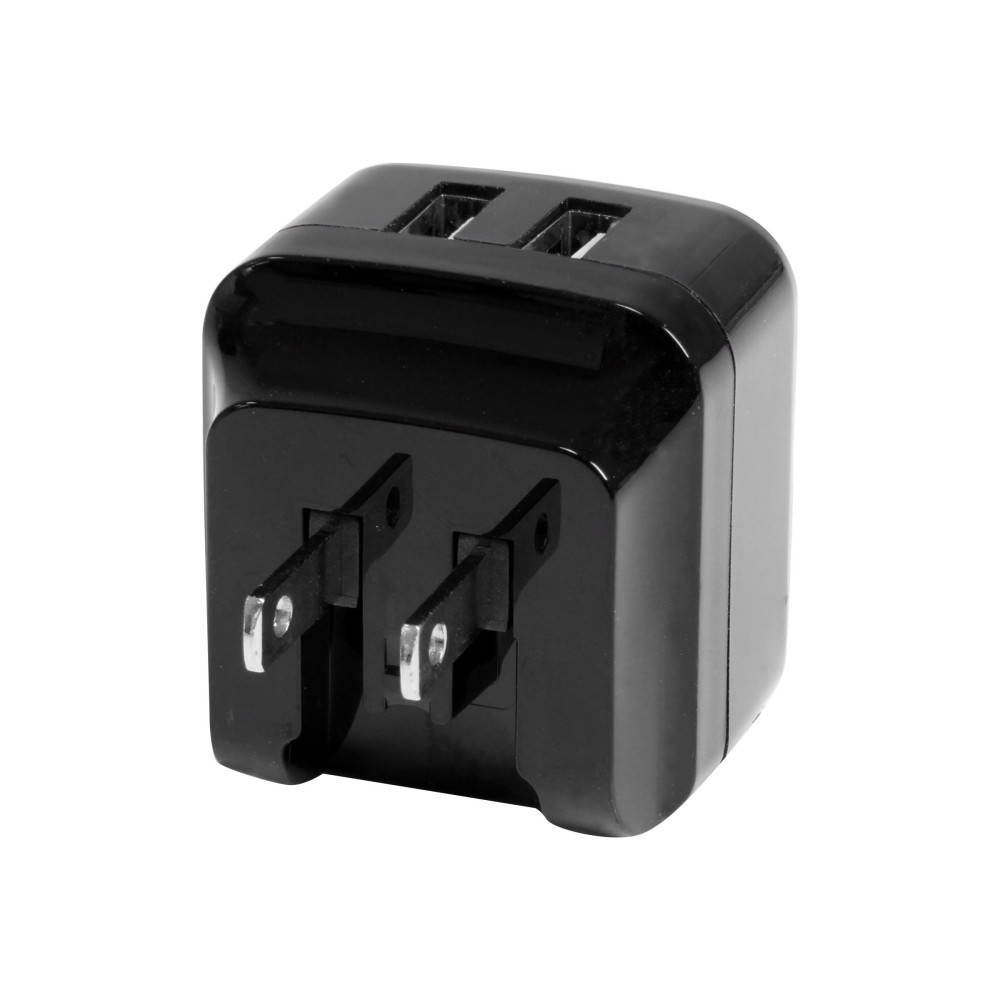 StarTech USB2PACBK DUAL PORT USB WALL CHARGER 17W/3.4A TRAVEL CHARGER 110V/220V 2YR - Image 7