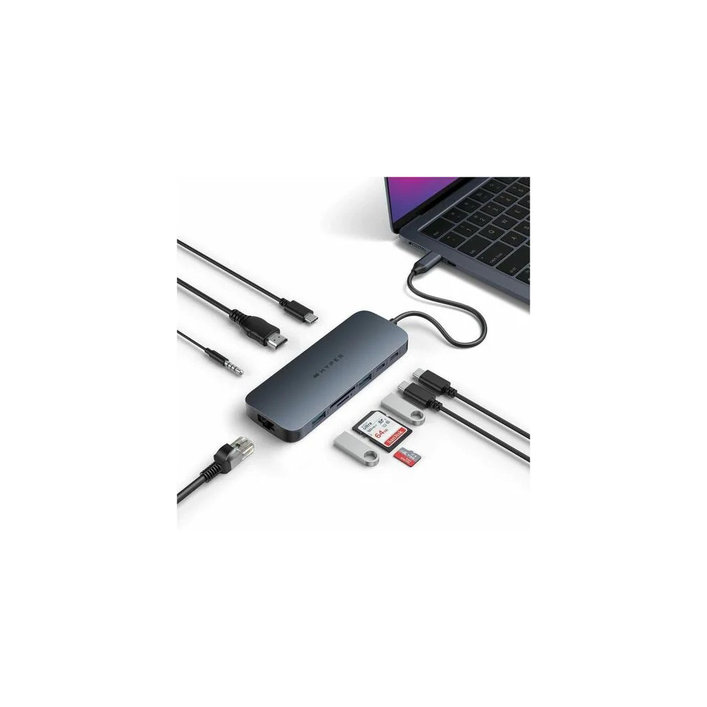 Targus HD4005GL HYPERDRIVE NEXT 10 PORT.USB-C HUB