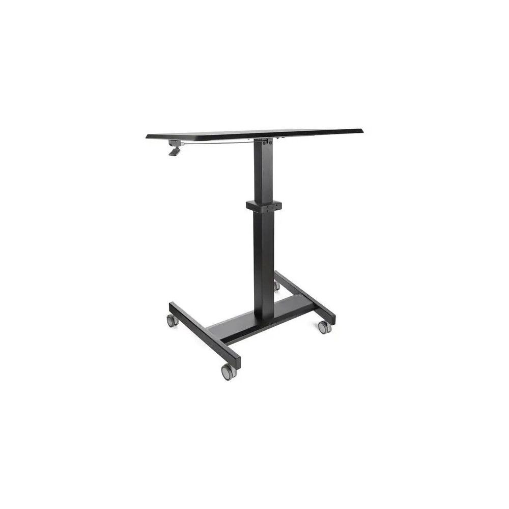 StarTech STSCART2 MOBILE STANDING DESK - PORTABLE SIT STAND ERGONOMIC HEIGHT ADJUSTABLE CART ON WHE - Image 5