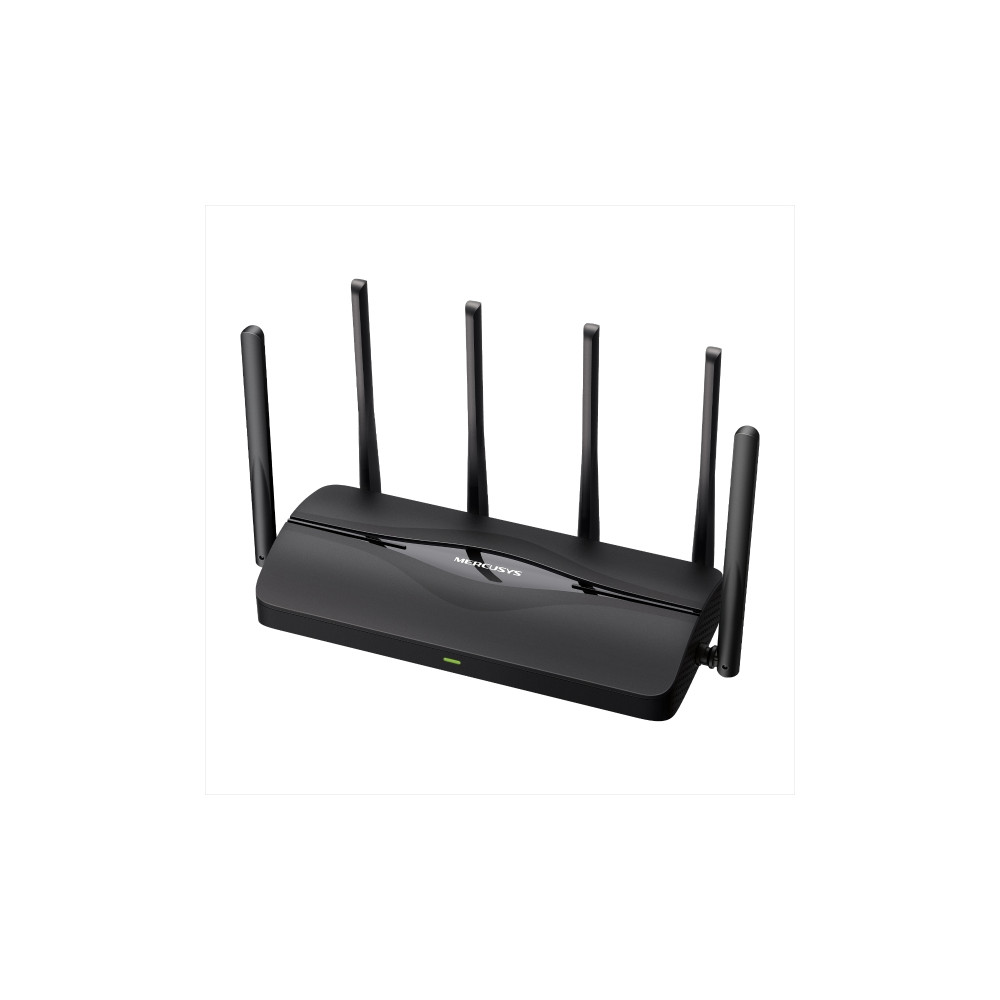 TP-LINK MR37BE Mercusys BE6500 Dual-Band Wi-Fi 7 Router, 1× 2.5 Gbps WAN port, 1× 2.5 Gbps LAN port and 2× 1 Gbps LAN ports - Image 1