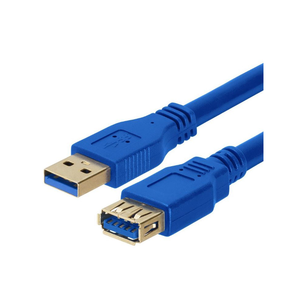 Astrotek AT-USB3-AA-3M USB 3.0 Extension Cable 3m - Type A Male to Type A Female Blue Colour - Image 1