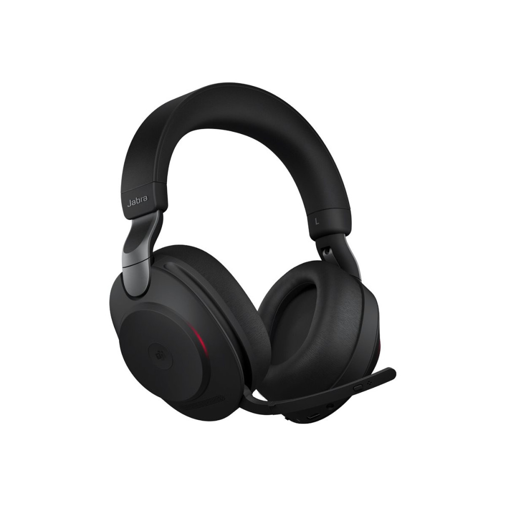 Jabra 28599-999-889 Evolve2 85 Link380c MS Stereo with Charging Stand Black