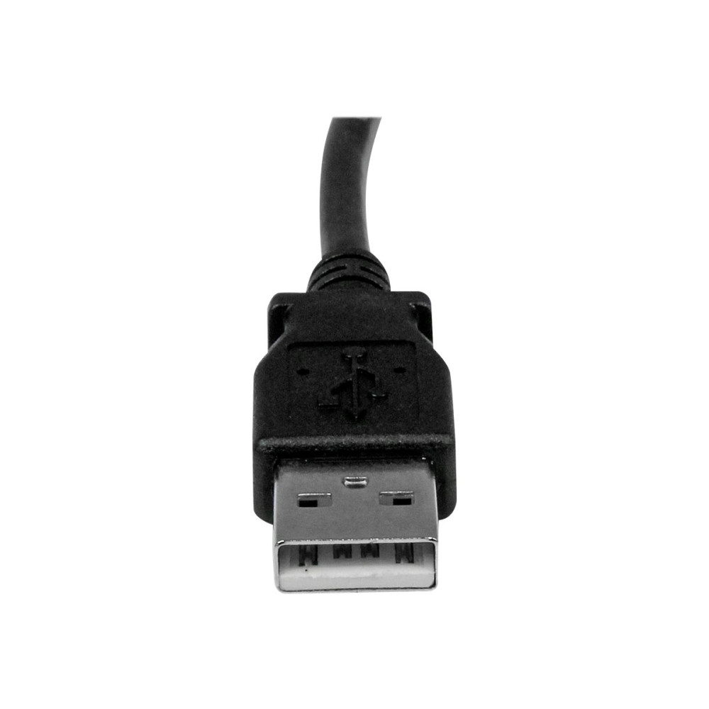 StarTech USBAB1MR 1M USB2.0 A TO USB2.0 B CABLE, M/M, RIGHT ANGLE, LTW - Image 2
