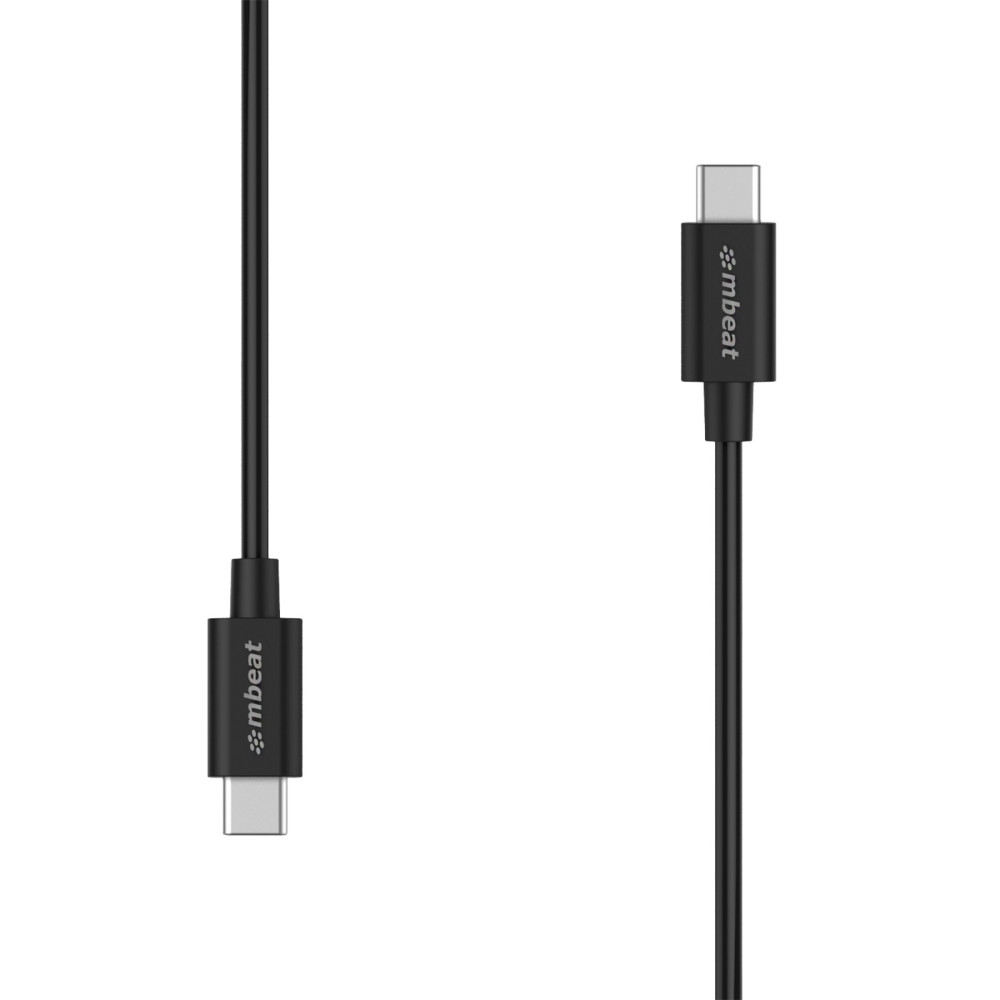 MBEAT MB-CAB-UCC01 Prime 1m USB-C to USB-C 2.0 Charge And Sync Cable High Quality/Fast Charge for Mobile Phone Device Samsung Galaxy Note 8 S8 9 Plus LG Huawei - Image 1
