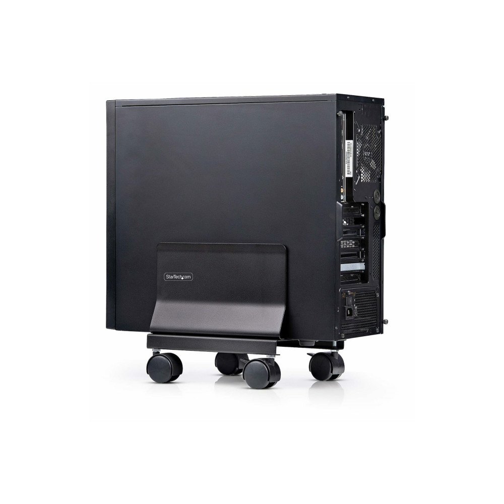 StarTech CPUMOBILESTND COMPUTER TOWER CART, ROLLING MOBILE CPU CADDY ON WHEELS/CASTERS, MAX LOAD 46. - Image 2