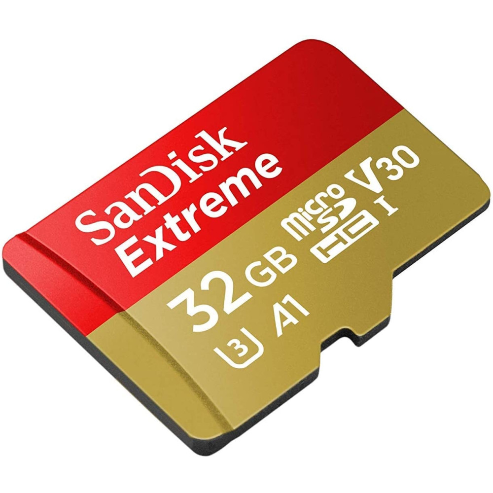 Sandisk SDSQXAF-032G-GN6MN 32GB MICRO SDHC EXTREME A1 V30, UHS-I/ U3, 100MB/s ,NO SD ADAPTER - Image 2