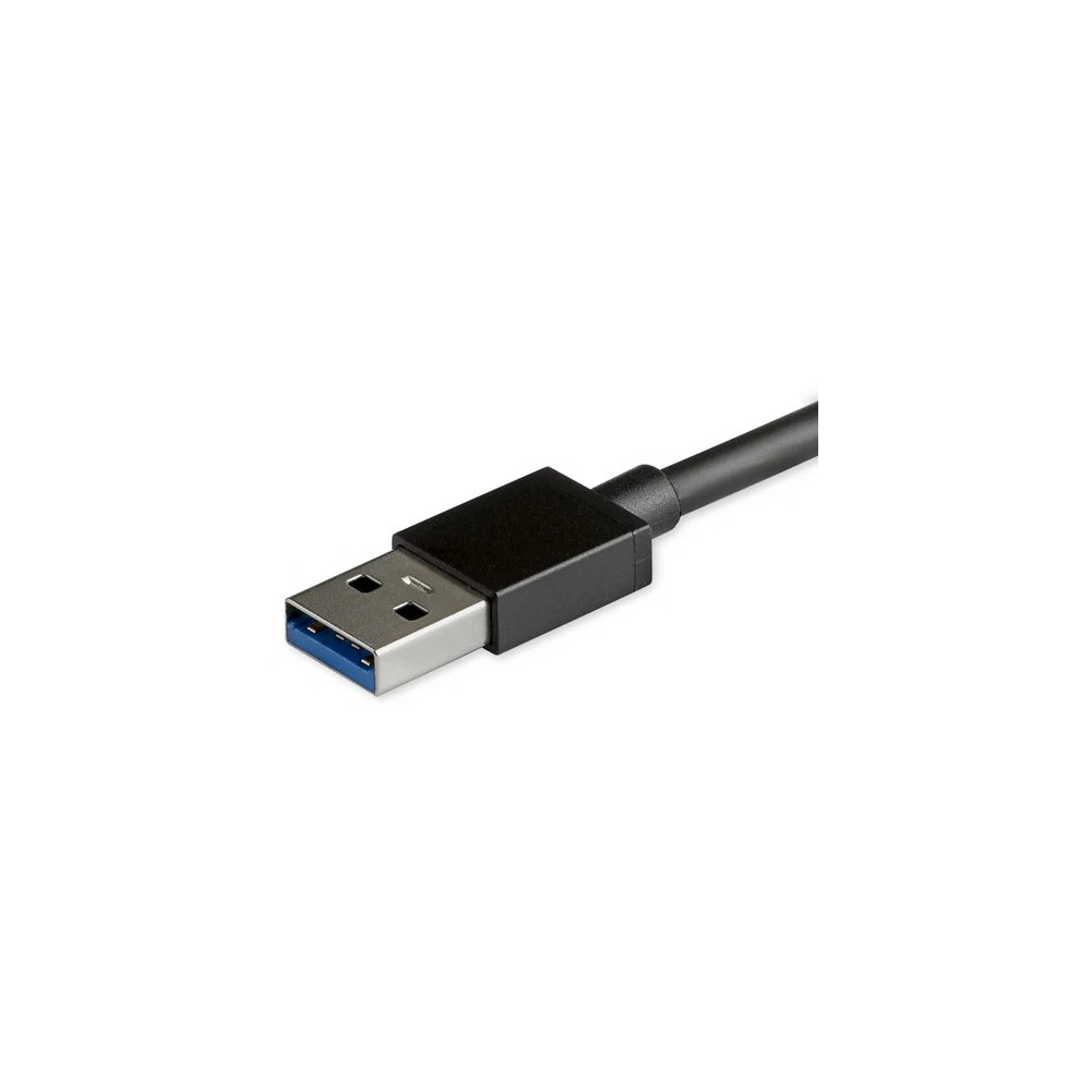 StarTech HB30A4AIB 4 Port USB 3.0 Hub - USB Type-A to 4x USB-A with Individual On/Off Port Switches - SuperSpeed 5Gbps USB 3.2 Gen 1 - Bus Power - UASP Support - 4 Total USB Port(s) - 4 USB 3.0 Port(s) - Linux, PC - Image 2