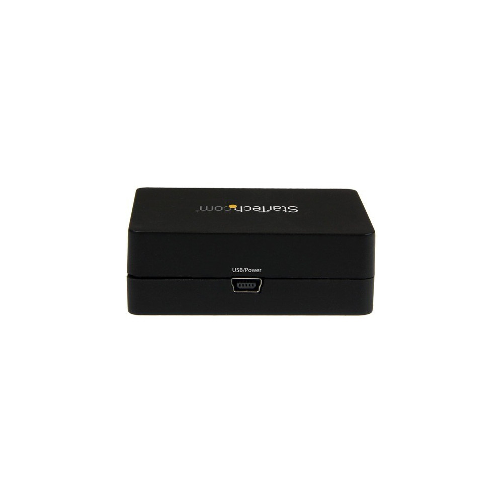 StarTech HD2A Signal Extractor - Functions: Audio Extraction - 1920 x 1080 - Full HD - HDMI - USB - Audio Line Out - 1 Each - Image 3