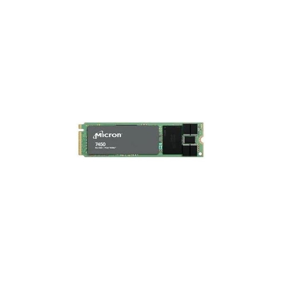 Micron (Crucial) MTFDKBA960TFR-1BC15ABYYR Micron 7450 Pro 960GB Gen4 NVMe Enterprise SSD 2280 M.2 5000/1400 MB/s R/W 520K/82K IOPS 1700TBW 1DWPD 2M hrs MTTF Server Data Centre 5yrs - Image 1