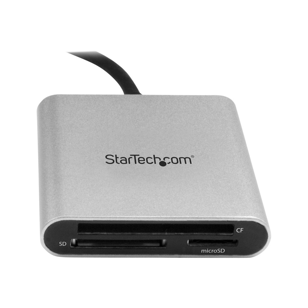 StarTech FCREADU3C MULTI MEMORY CARD READER/WRITER, USB-C 3.0, SD, MICRO-SD,COMPACT FLASH, 2YR - Image 3