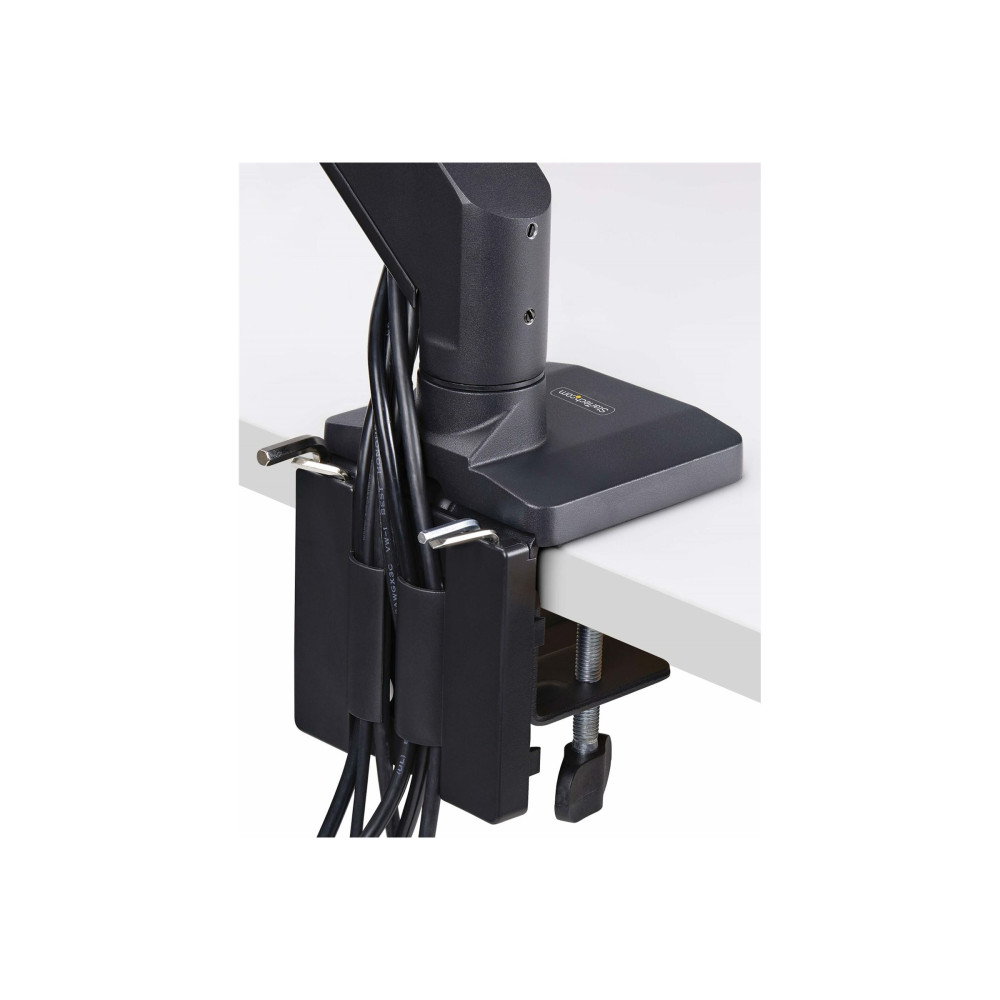 StarTech 3M1A3SG-MONITOR-ARM CROSSBAR TRIPLE MONITOR DESK MOUNT - UP TO THREE 27" MONITORS, VESA, 5YR - Image 4