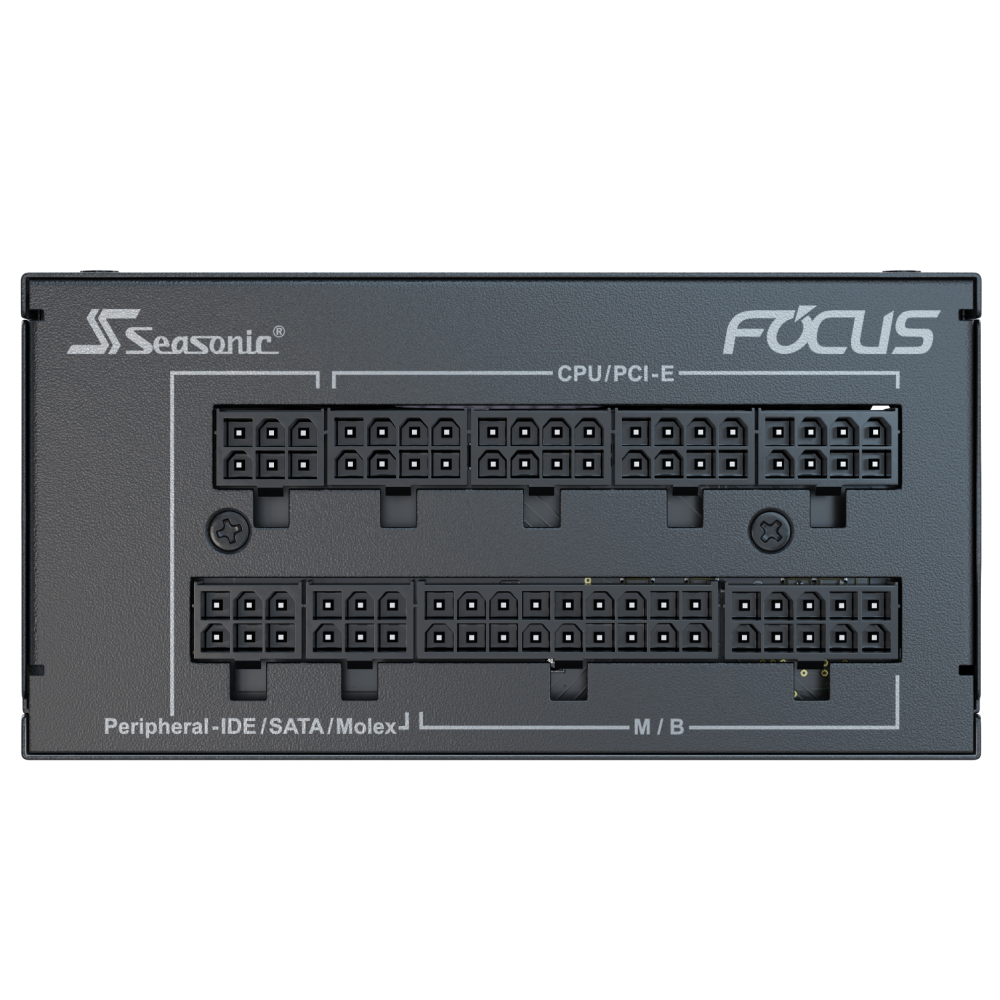 Seasonic PSUSEAFOCUS750SPX FOCUS SPX-750 750W Fully Modular PSU - Image 2