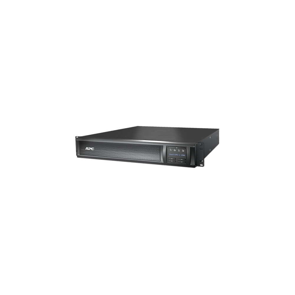 APC SMX1500RMI2UNC Smart-UPS X 1500VA/1200W Line Interactive UPS, 2U RM/Tower, 230V/10A Input, 8x IEC C13 Outlets, Lead Acid Battery, W/ Network Card - Image 1