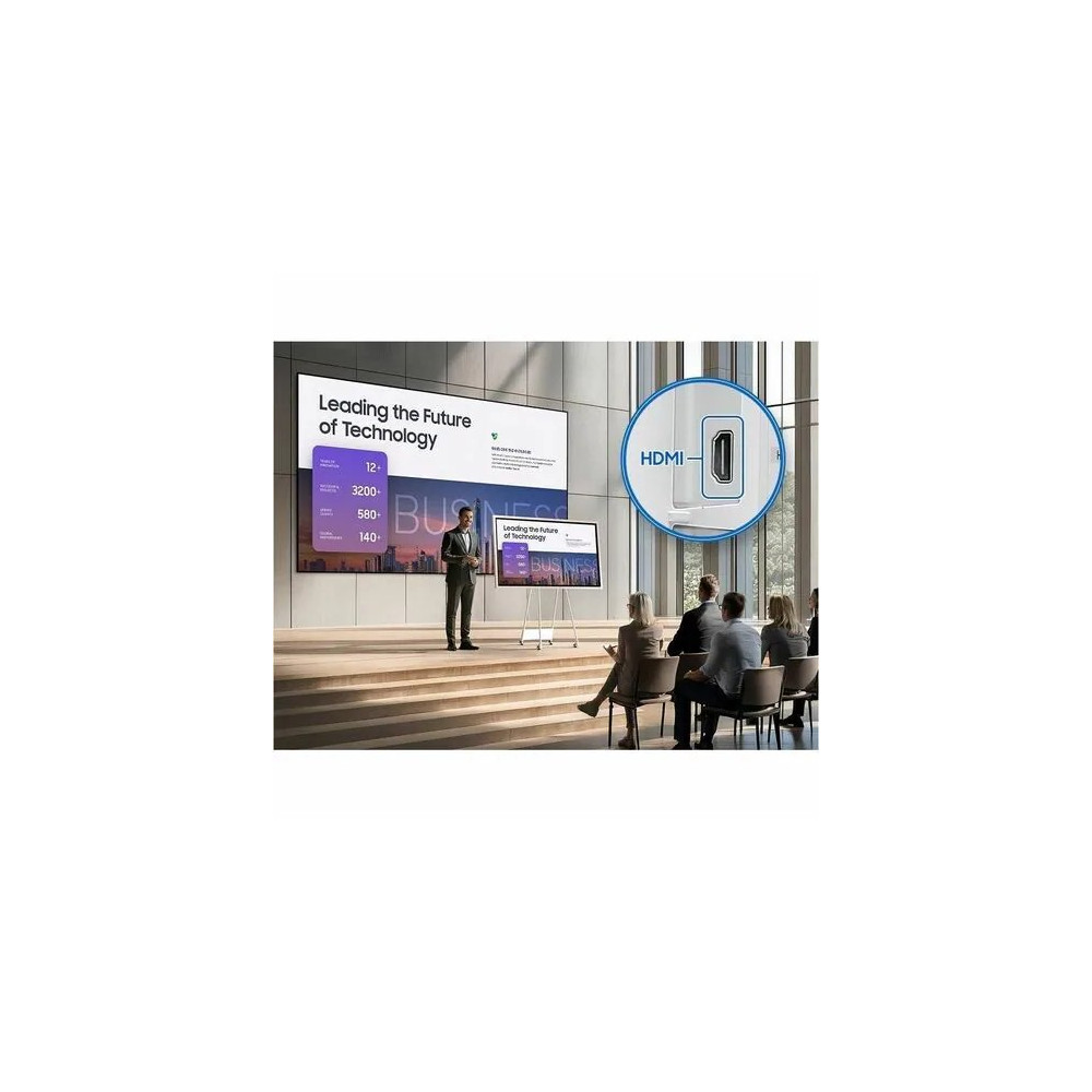 Samsung LH65WMFWBGCXXY (WMFX) FLIP PRO INTERACTIVE DISPLAY, 65" UHD, 450NITS, HDMI, LAN/WIFI, 12H/7D, 3YR - Image 24