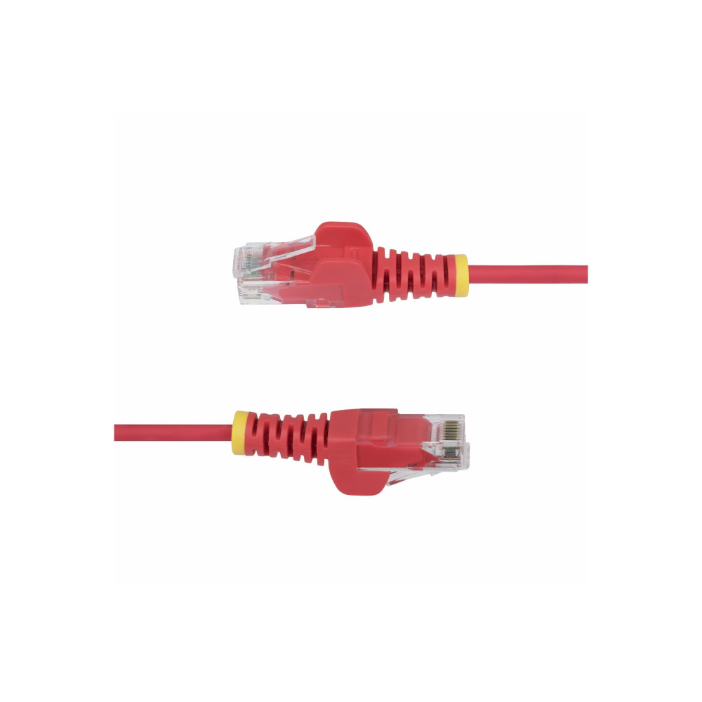 StarTech N6PAT300CMRDS 3m Red Slim CAT6 Ethernet Cable, Snagless, 28AWG, LSZH, LTW - Image 5