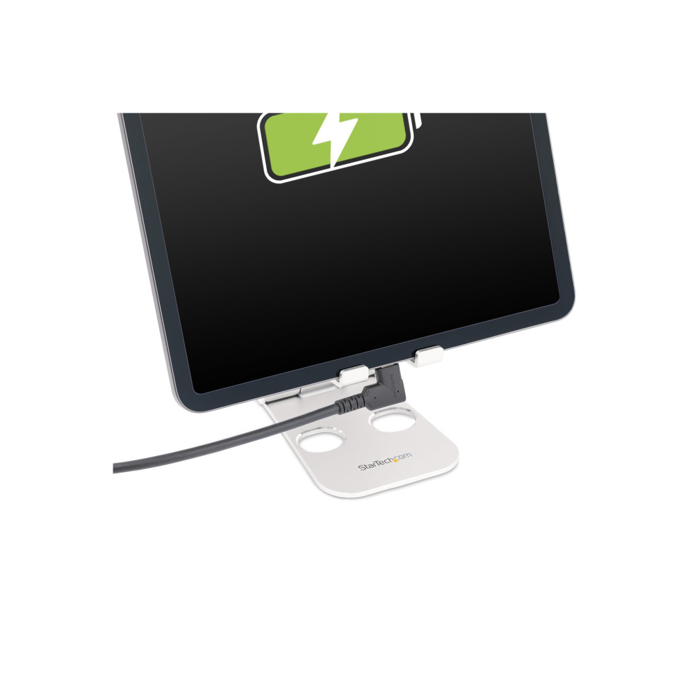 StarTech RUSB315CC2MBR 2m Rugged Right Angle USB-C Cable USB 5 Gbps, Thunderbolt Compatiable, 4K - Image 7