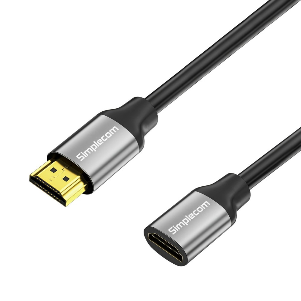 Simplecom CAF305 0.5M HDMI 2.1 Extension Cable Male to Female 48Gbps 8K@60Hz - Image 1