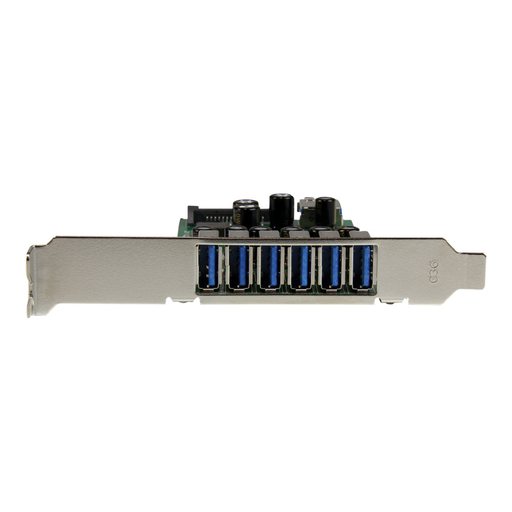 StarTech PEXUSB3S7 7 PORT PCIe USB 3.0 CARD, SATA POWER REQUIRED, UASP, 2YR - Image 3