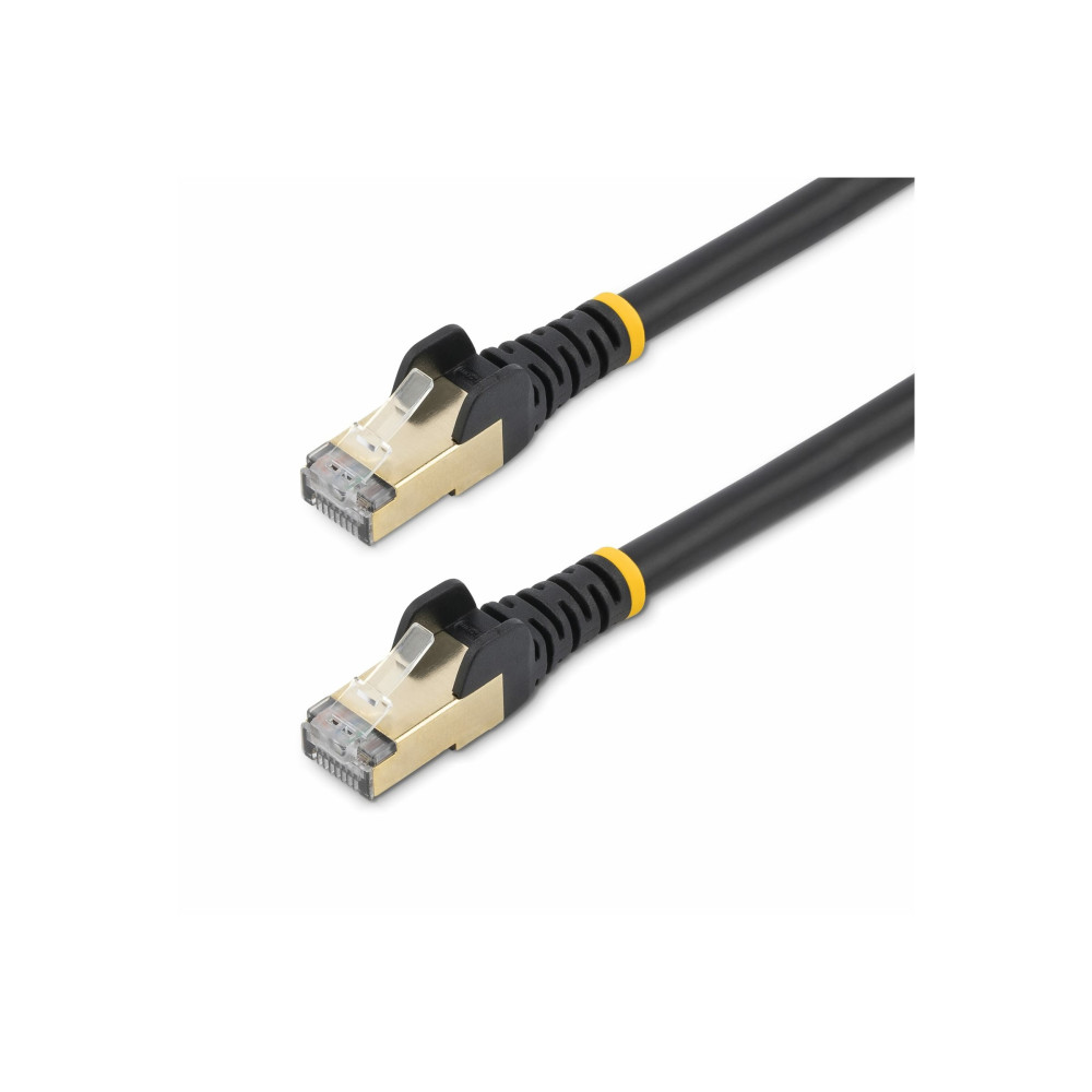 StarTech 6ASPAT150CMBK 1.5M, CAT6A ETHERNET CABLE, SNAGLESS, PATCH CABLE, BLACK LTW - Image 2