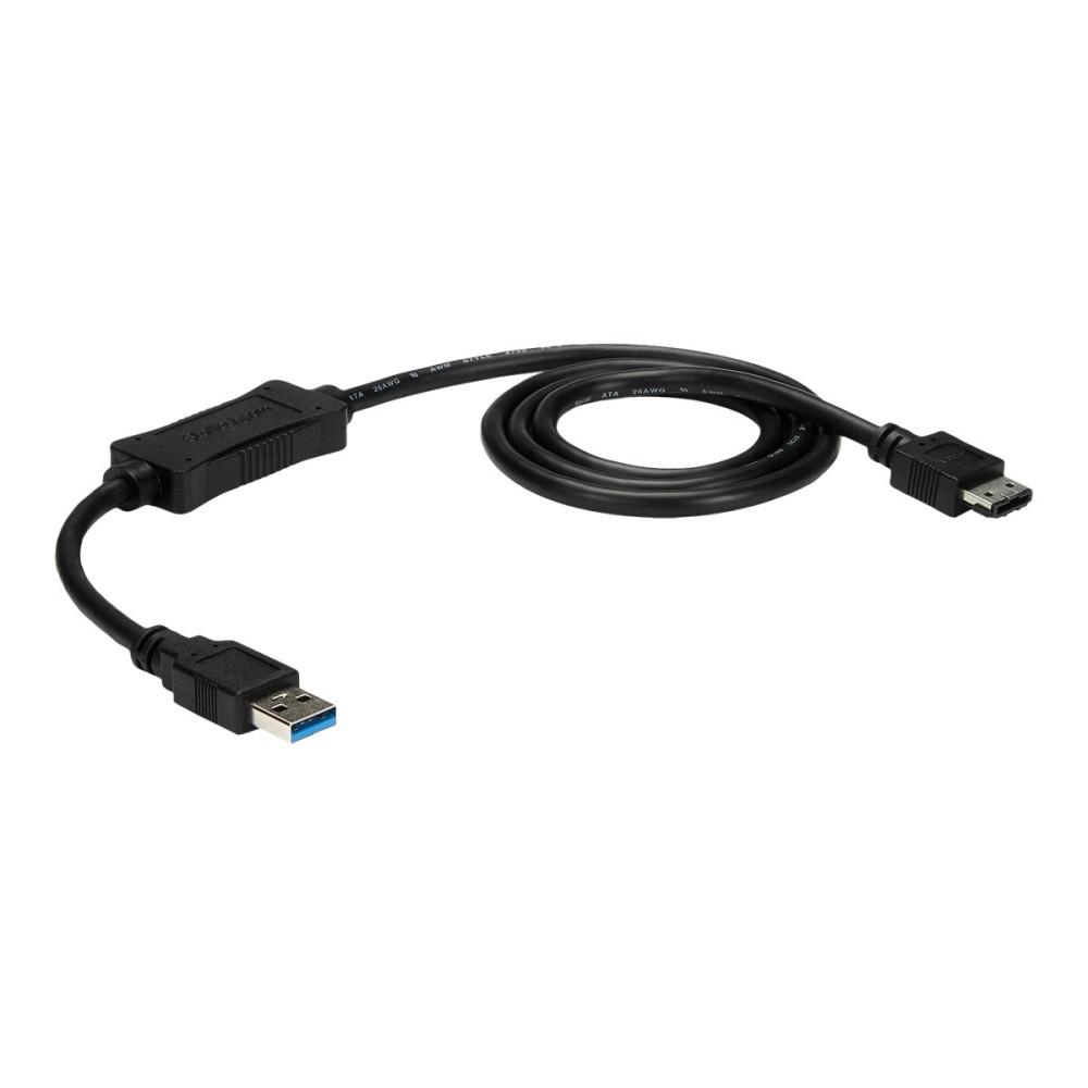 StarTech USB3S2ESATA3 USB 3.0 TO ESATA HDD/SSD/ODD ADAPTER CABLE - 1M ESATA TO USB 2YR - Image 4