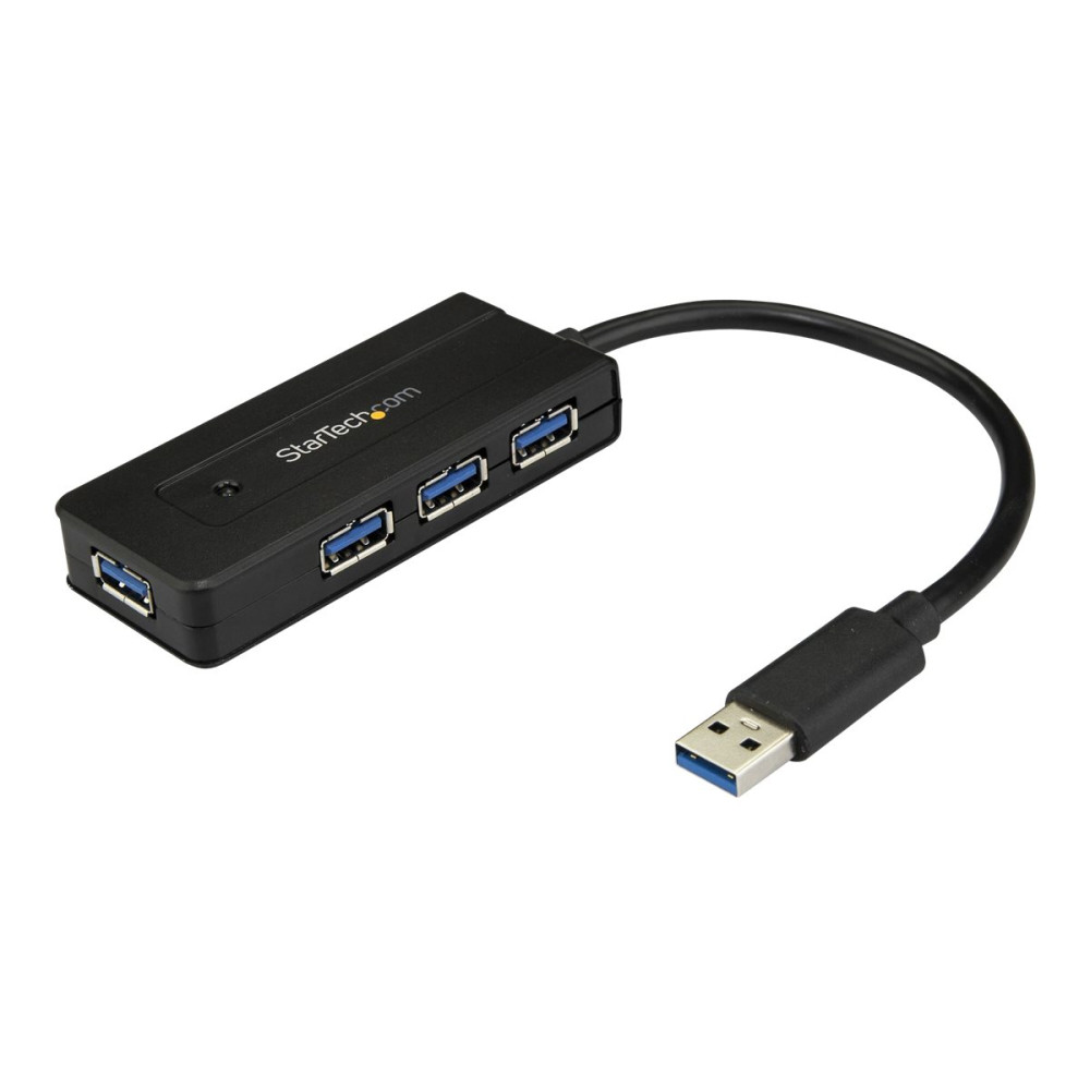 StarTech ST4300MINI 4 PORT USB 3.0 HUB, FAST CHARGE, 2YR - Image 1