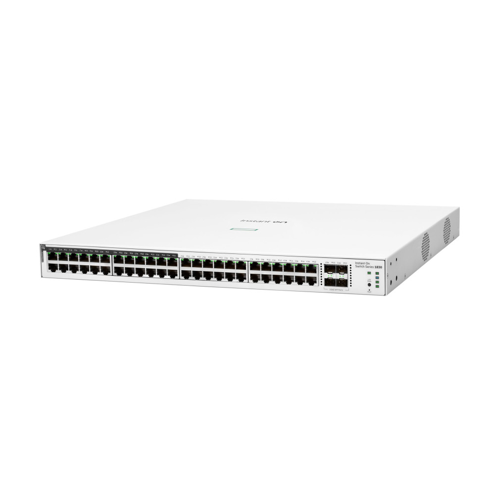 HPE JL815A INSTANT ON 1830 48G (24P CLASS4 POE) 4SFP 370W SWITCH - Image 3