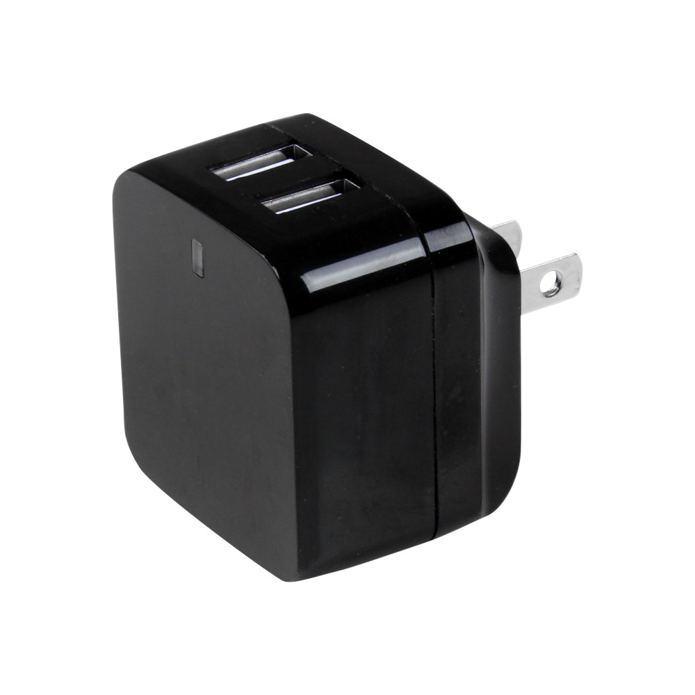 StarTech USB2PACBK DUAL PORT USB WALL CHARGER 17W/3.4A TRAVEL CHARGER 110V/220V 2YR - Image 9