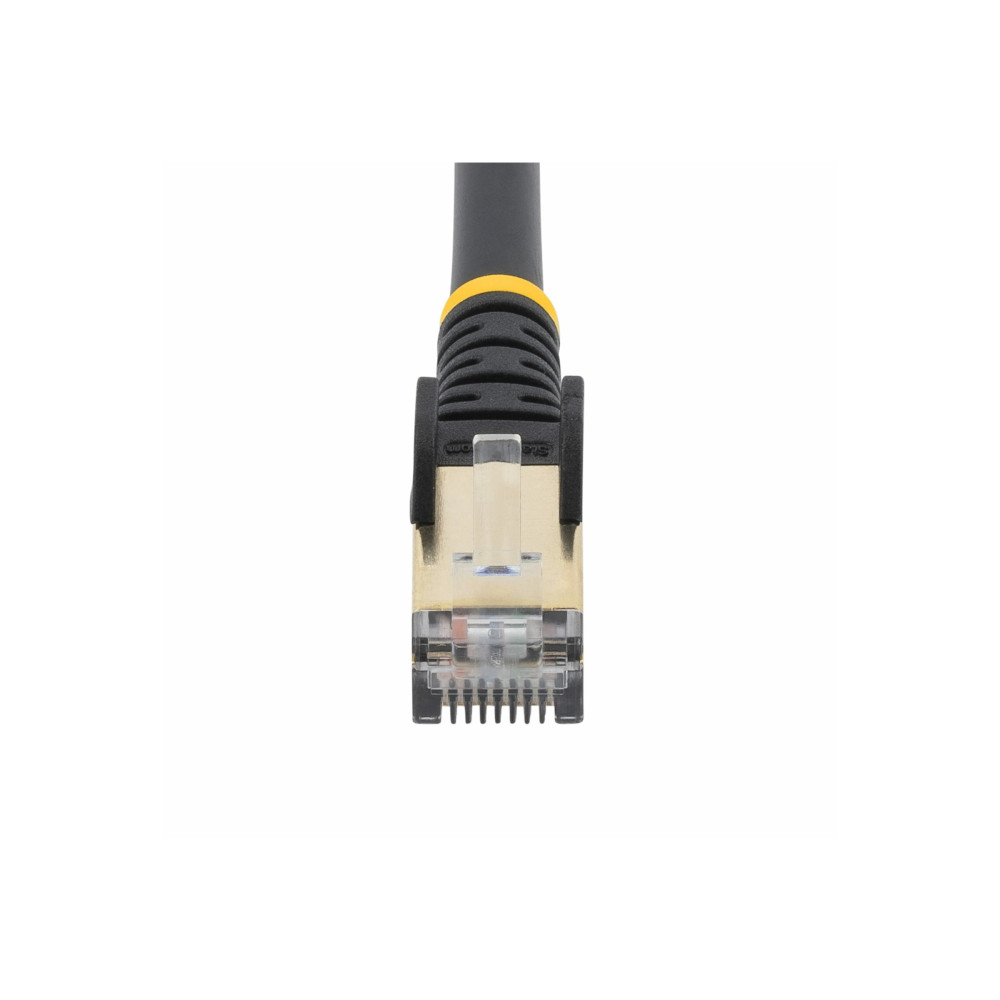 StarTech 6ASPAT150CMBK 1.5M, CAT6A ETHERNET CABLE, SNAGLESS, PATCH CABLE, BLACK LTW - Image 4