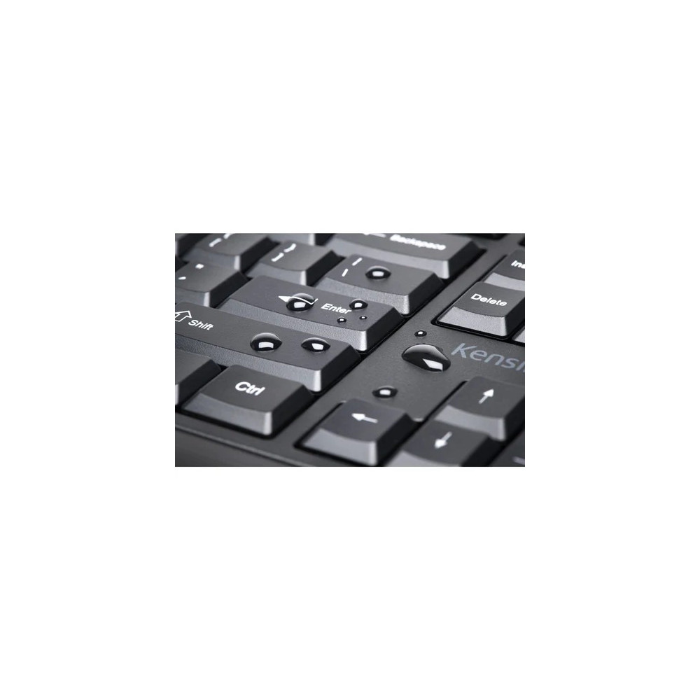 Kensington K75401US WIRELESS ERGO KEYBOARD, BLACK, 3YR - Image 7
