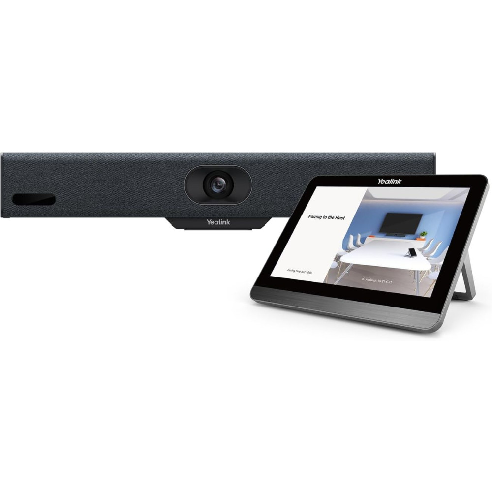 Yealink IPY-A10-020 A10 All-In-One Android Video Collaboration Bar For Focus & Small Rooms, A10 Android Meeting Bar, CTP18 Touch Panel - Image 1