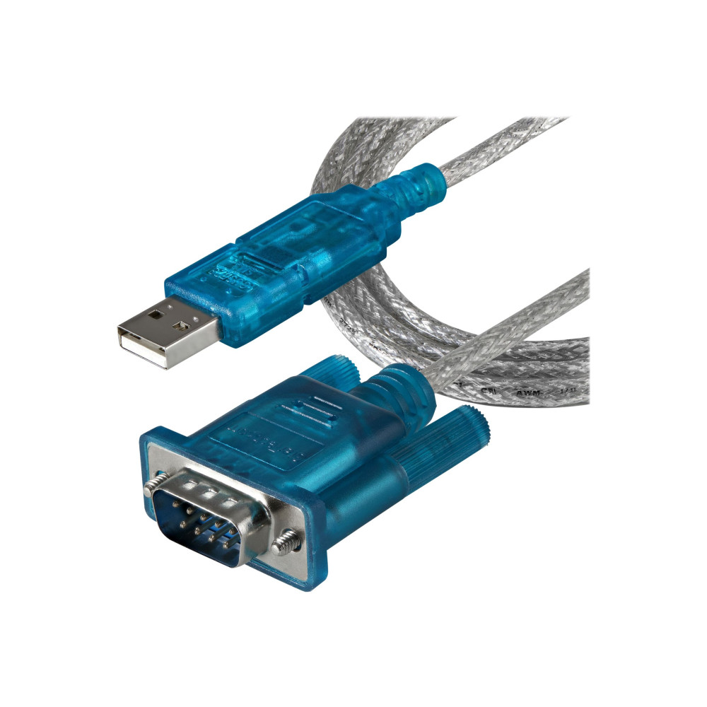 StarTech ICUSB232SM3 USB TO RS232 DB9 SERIAL ADAPTER, M/M, 1M, 2YR - Image 3