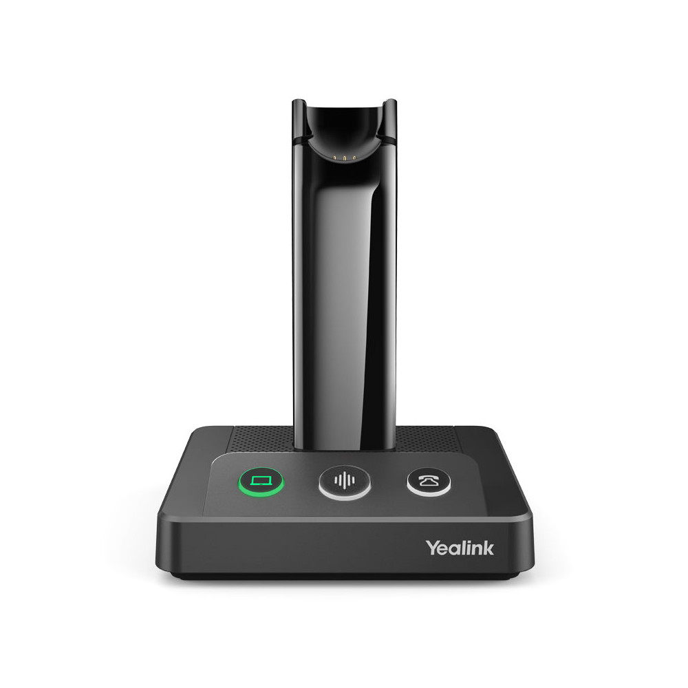 Yealink WHB630UC , Replacement DECT Base For WH63 UC Headset, Supports Dual Connection( PC & IP Phones) - Image 1