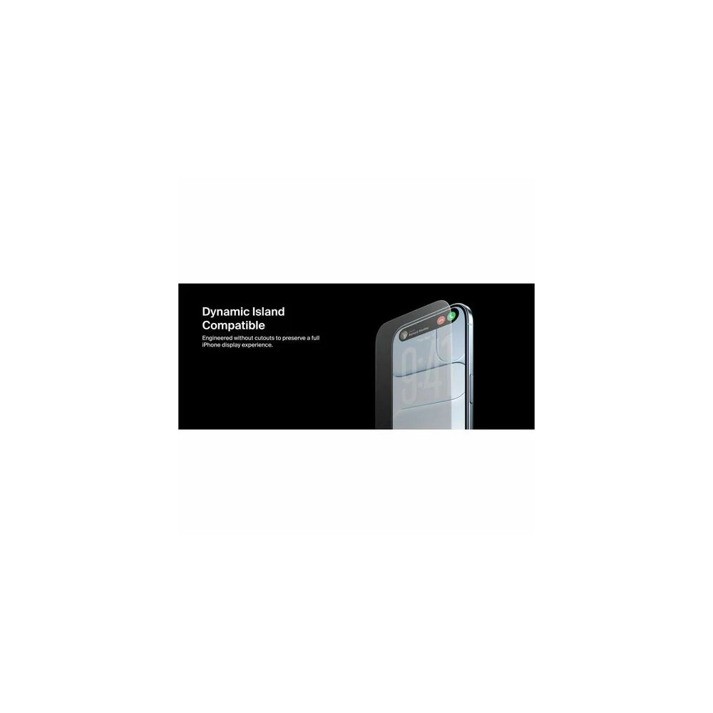 Belkin OVA192FQ ScreenForce UltraGlass 2 9H Screen Protector for Apple iPhone Air - For OLED iPhone Air - Drop Resistant, Impact Resistant, Scratch Resistant, Crack Resistant, Smudge Resistant