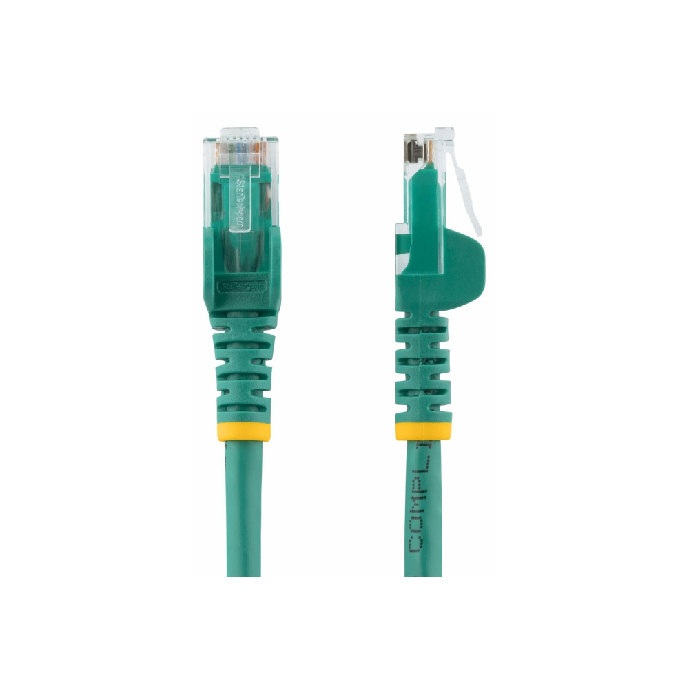 StarTech N6PATC50CMGN 0.5M CAT6 ETHERNET CABLE GREEN 650MHZ 100W SNAGLESS PATCH CORD, LTW - Image 1