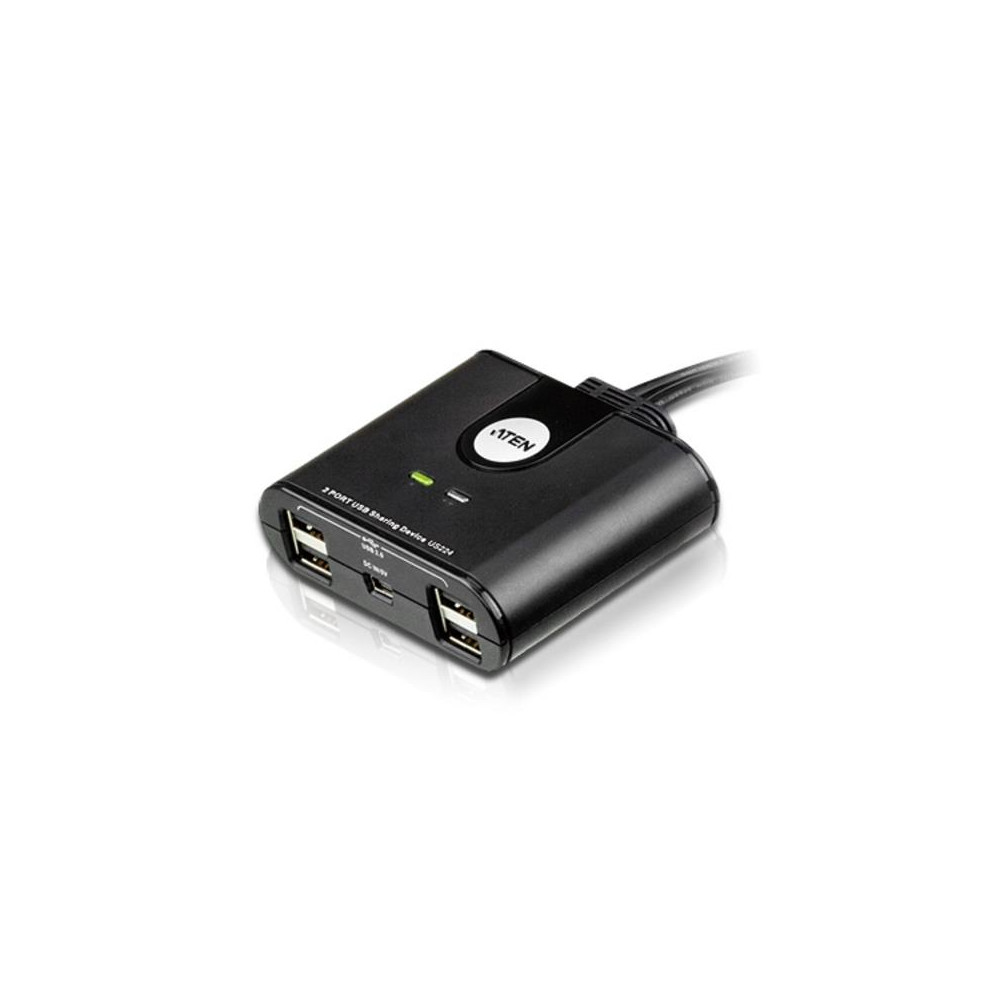 Aten US224-AT 2 PORT USB 2.0 PERIPHERAL SWITCH - Image 1